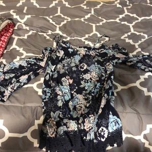 Flowy off the shoulder shirt